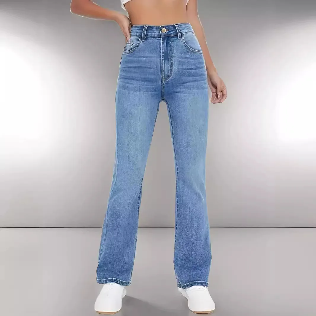 New Women's Slimming High Waist Jeans Versatile Straight Leg Cotton Stretchy High Waist Spring Summer Autumn Deep And Light C...
New Women's Slimming High Waist Jeans Versatile Straight Leg Cotton Stretchy High Waist Spring Summer Autumn Deep And Light C...