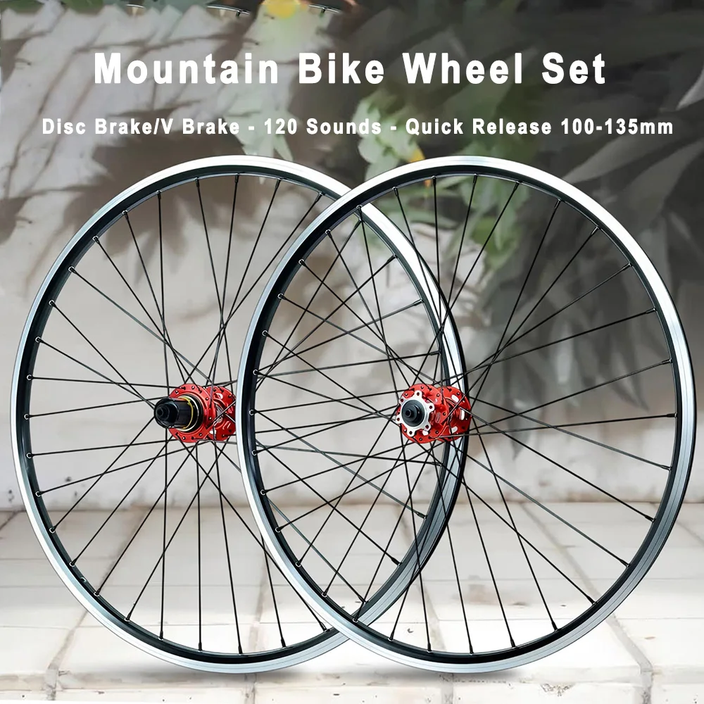 Pasak Mountain Bike Wheelset 32 Holes Disc Brake And V-Brake Sounds 120 Clicks 12s Core Hub QR 100-135mm
Pasak Mountain Bike Wheelset 32 Holes Disc Brake And V-Brake Sounds 120 Clicks 12s Core Hub QR 100-135mm