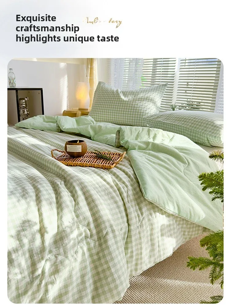 A-Class Air Conditioner Quilt Summer Cool Quilt Children Double Layer Skin-friendly Cloud Cotton Lightweight Waable Small Q...
A-Class Air Conditioner Quilt Summer Cool Quilt Children Double Layer Skin-friendly Cloud Cotton Lightweight Waable Small Q...