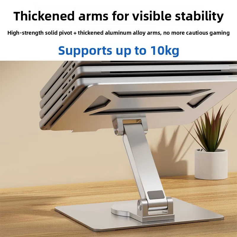 Portable Aluminum Alloy Notebook Stand Riser 360 Deee Rotation with Do pe-C Data Transfer Office Convenient 6 Inch Lap...
Portable Aluminum Alloy Notebook Stand Riser 360 Deee Rotation with Do pe-C Data Transfer Office Convenient 6 Inch Lap...