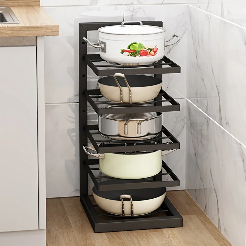 1PC Pot Rack Pot Kitchen Stainless Steel Rack Layered Shelves Under Sink Multi-Layer Household Cabinet
1PC Pot Rack Pot Kitchen Stainless Steel Rack Layered Shelves Under Sink Multi-Layer Household Cabinet