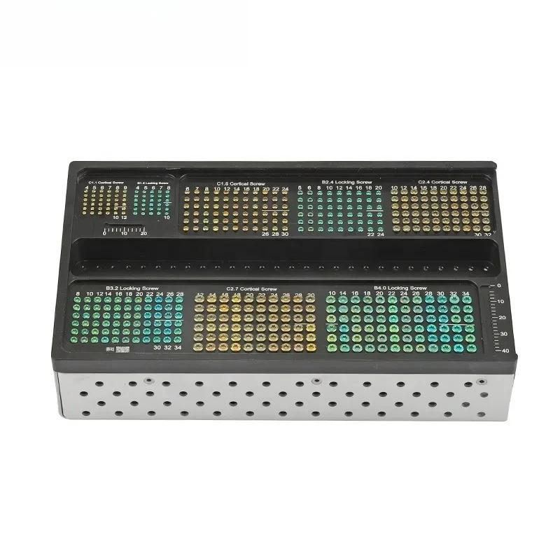 Aluminum Screw Storage Tray Veterinary Instrument Container Rust Resistant Medical Tool Organizer For Animal Clinic
Aluminum Screw Storage Tray Veterinary Instrument Container Rust Resistant Medical Tool Organizer For Animal Clinic