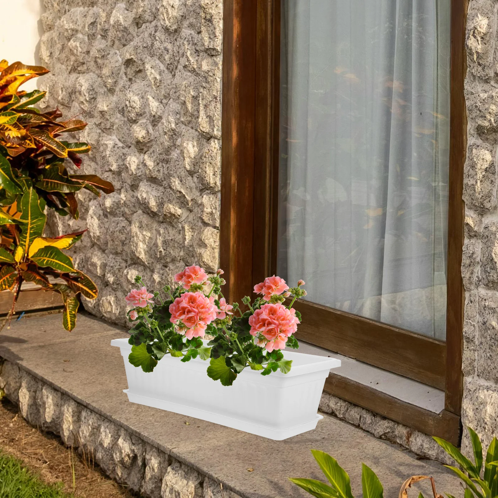 2 Sets Reliable Plastic Plant Containers For Brightening Living Spaces With Peace Lilies And Snake Plants
2 Sets Reliable Plastic Plant Containers For Brightening Living Spaces With Peace Lilies And Snake Plants
