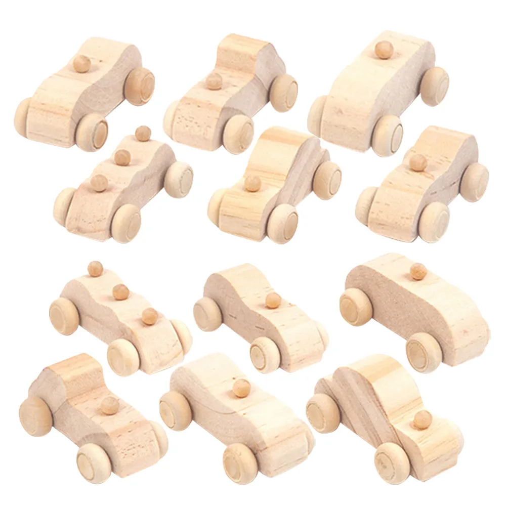 12Pcs Graffiti Wooden Cars DIY Unfinished Car Crafts for Kids Hand Painting Early Education Hand Eye Coordination
12Pcs Graffiti Wooden Cars DIY Unfinished Car Crafts for Kids Hand Painting Early Education Hand Eye Coordination