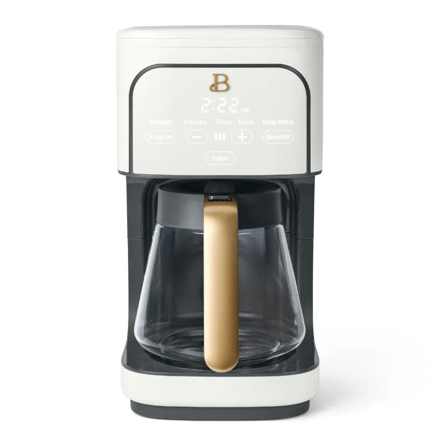 12 Cup Programmable Coffee Maker, White Icing by Drew Barrymore
12 Cup Programmable Coffee Maker, White Icing by Drew Barrymore