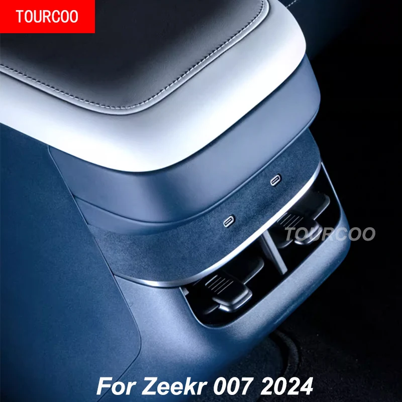 For Zeekr 007 2024 Rear USB Charging Panel Suede Protective Sticker Alcantara Accessories
For Zeekr 007 2024 Rear USB Charging Panel Suede Protective Sticker Alcantara Accessories