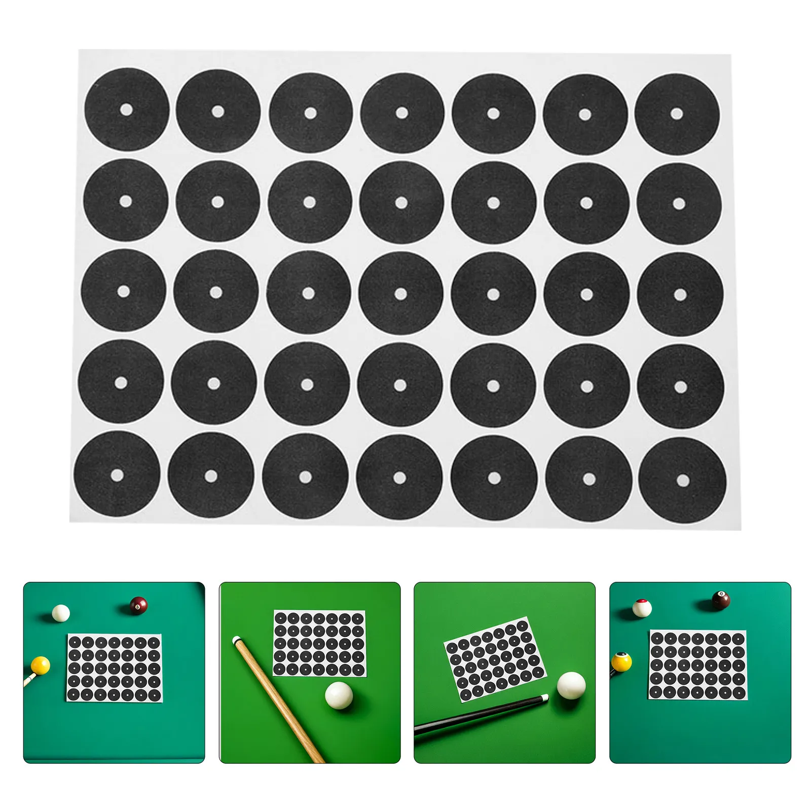 105Pcs Pool Table Practice Spots Billiard Spot Position Stickers Precision Marking Dots for Competition Fairness Aesthetic Table
105Pcs Pool Table Practice Spots Billiard Spot Position Stickers Precision Marking Dots for Competition Fairness Aesthetic Table