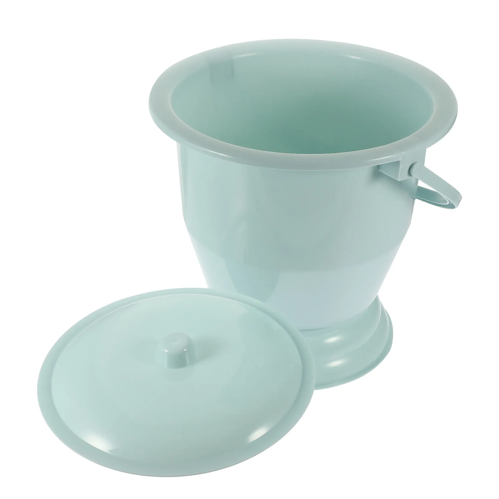 Plastic Chamber Pot Spittoon with Lid Wear-Resistant Urine Pot Bedpan Portable Toilet for Kids Elders Household
Plastic Chamber Pot Spittoon with Lid Wear-Resistant Urine Pot Bedpan Portable Toilet for Kids Elders Household