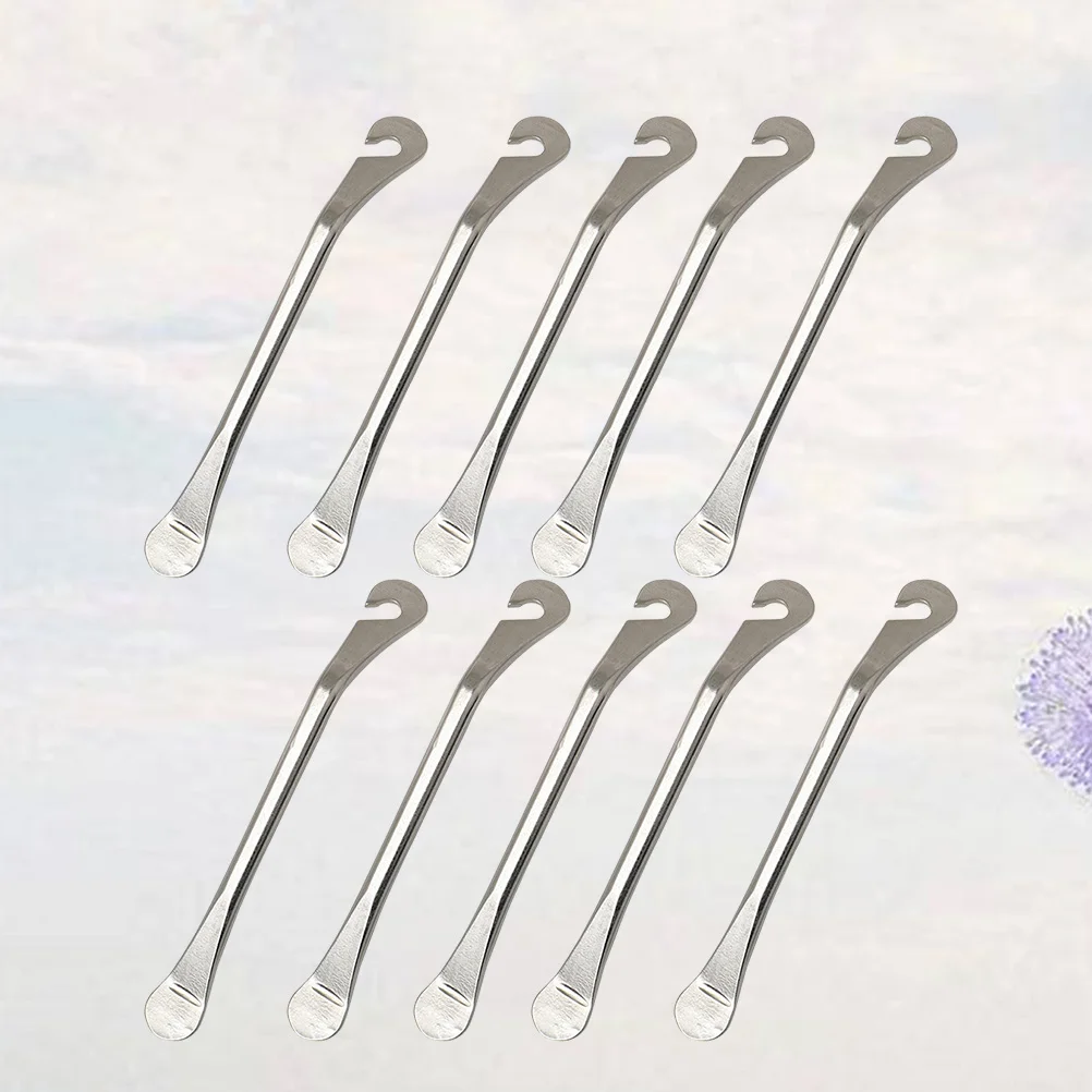 10 Pcs Bike Tire Repair Tool Metal Bicycle Accessories Core Removal Spoon Tyre Pry Bar Tire Spoon Tyre Breaker High Strength
10 Pcs Bike Tire Repair Tool Metal Bicycle Accessories Core Removal Spoon Tyre Pry Bar Tire Spoon Tyre Breaker High Strength