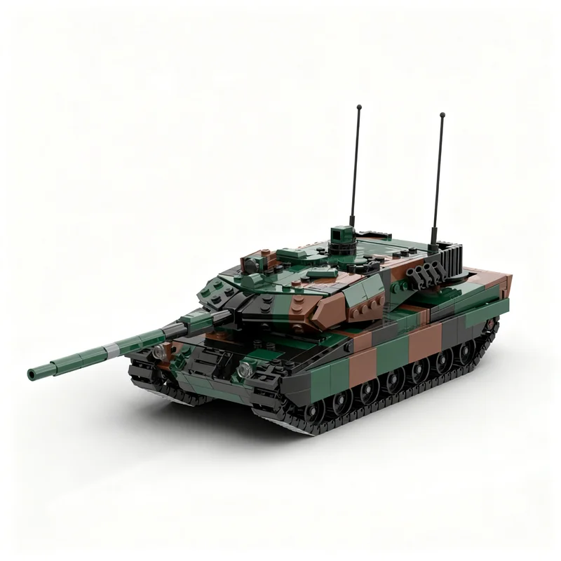 920PCS MOC Creative Model Leopard 2A6 DIY Ideas Assembly Building Blocks Birthday Gift Display Collectible Decor Display Gift
920PCS MOC Creative Model Leopard 2A6 DIY Ideas Assembly Building Blocks Birthday Gift Display Collectible Decor Display Gift