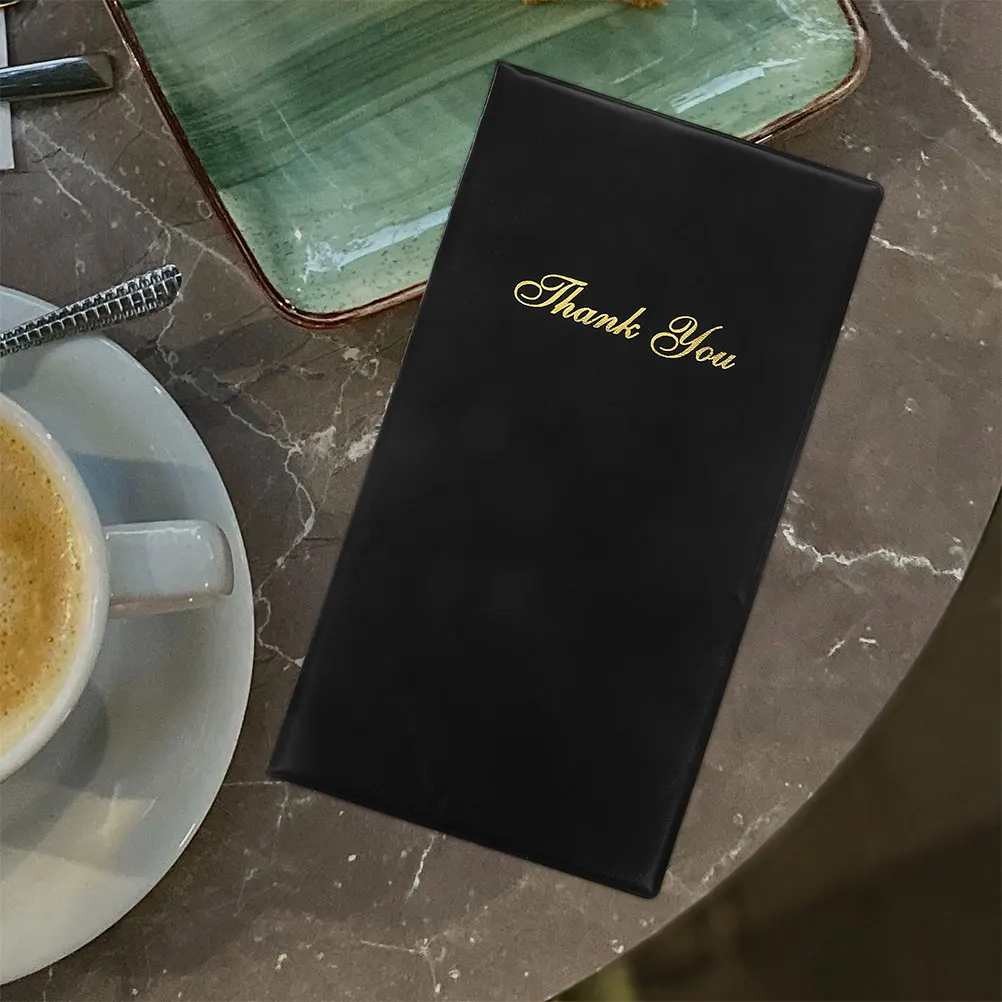 2pcs Presenter Bill Guest Book Check Presenter For Servers Serving Book Restaurant Ticket Receipt Holder Guest Check Bill Holder
2pcs Presenter Bill Guest Book Check Presenter For Servers Serving Book Restaurant Ticket Receipt Holder Guest Check Bill Holder