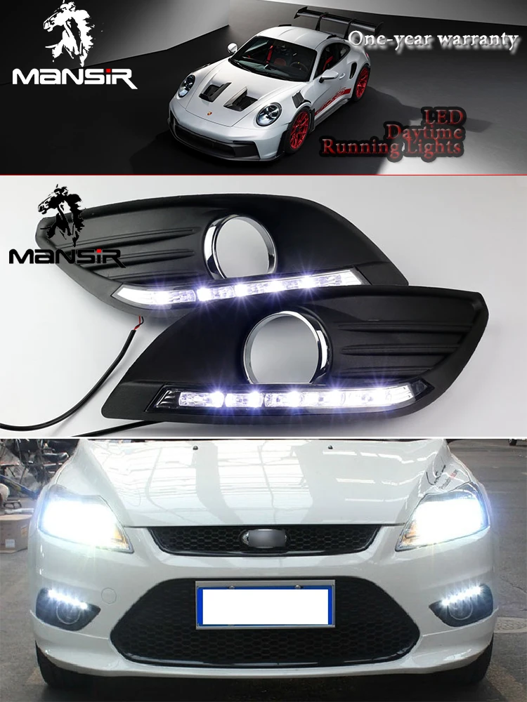 LED Daylights For Ford Focus 2 MK2 2009 2010 2011 Auto Dimming Car Headlight Daytime Running Light DRL Fog Lamp
LED Daylights For Ford Focus 2 MK2 2009 2010 2011 Auto Dimming Car Headlight Daytime Running Light DRL Fog Lamp