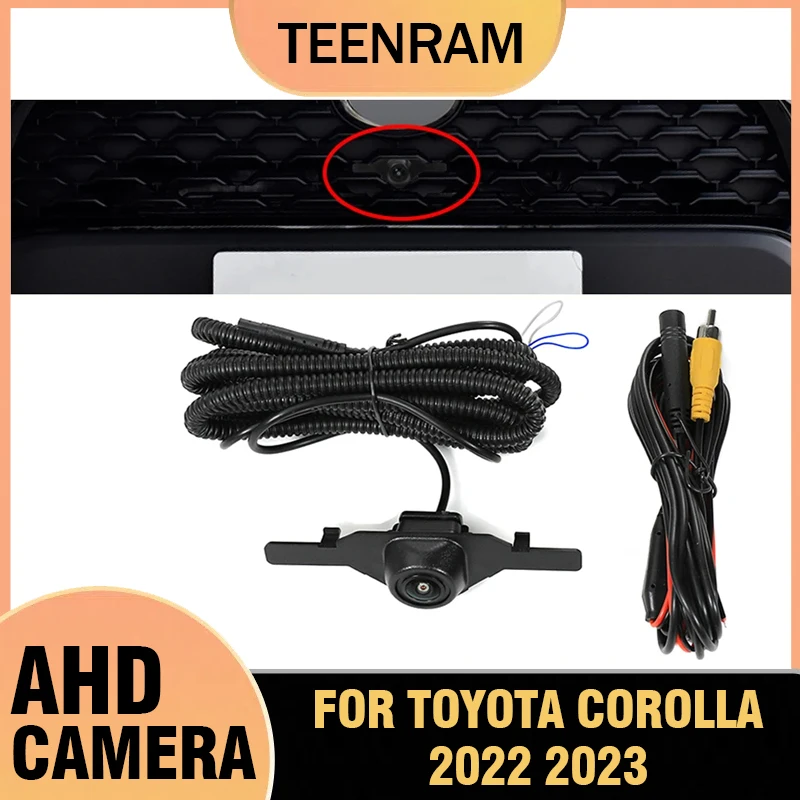 Для Toyota COROLLA 2022 2023, AHD, вид спереди, логотип, OEM-камера HD, ночное видение, рыбий глаз, широкий угол 150 ° Камера для парковки
Для Toyota COROLLA 2022 2023, AHD, вид спереди, логотип, OEM-камера HD, ночное видение, рыбий глаз, широкий угол 150 ° Камера для парковки