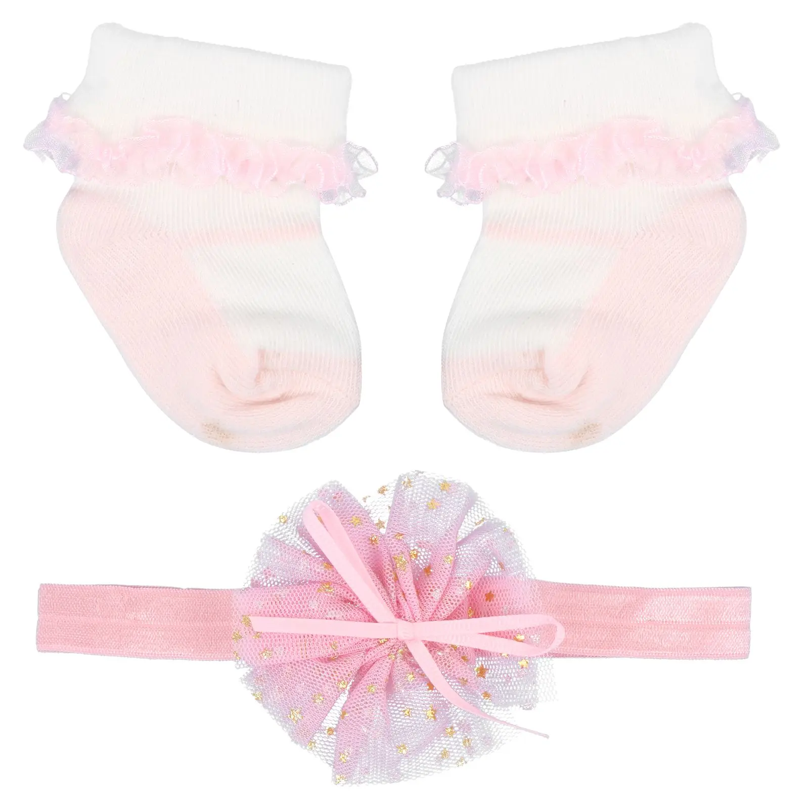 Baby Socks Headband Set Cartoon Lace Toddler Girls Elastic Warm Newborn Photography Blanket Pink Hair Band Baby Growth
Baby Socks Headband Set Cartoon Lace Toddler Girls Elastic Warm Newborn Photography Blanket Pink Hair Band Baby Growth