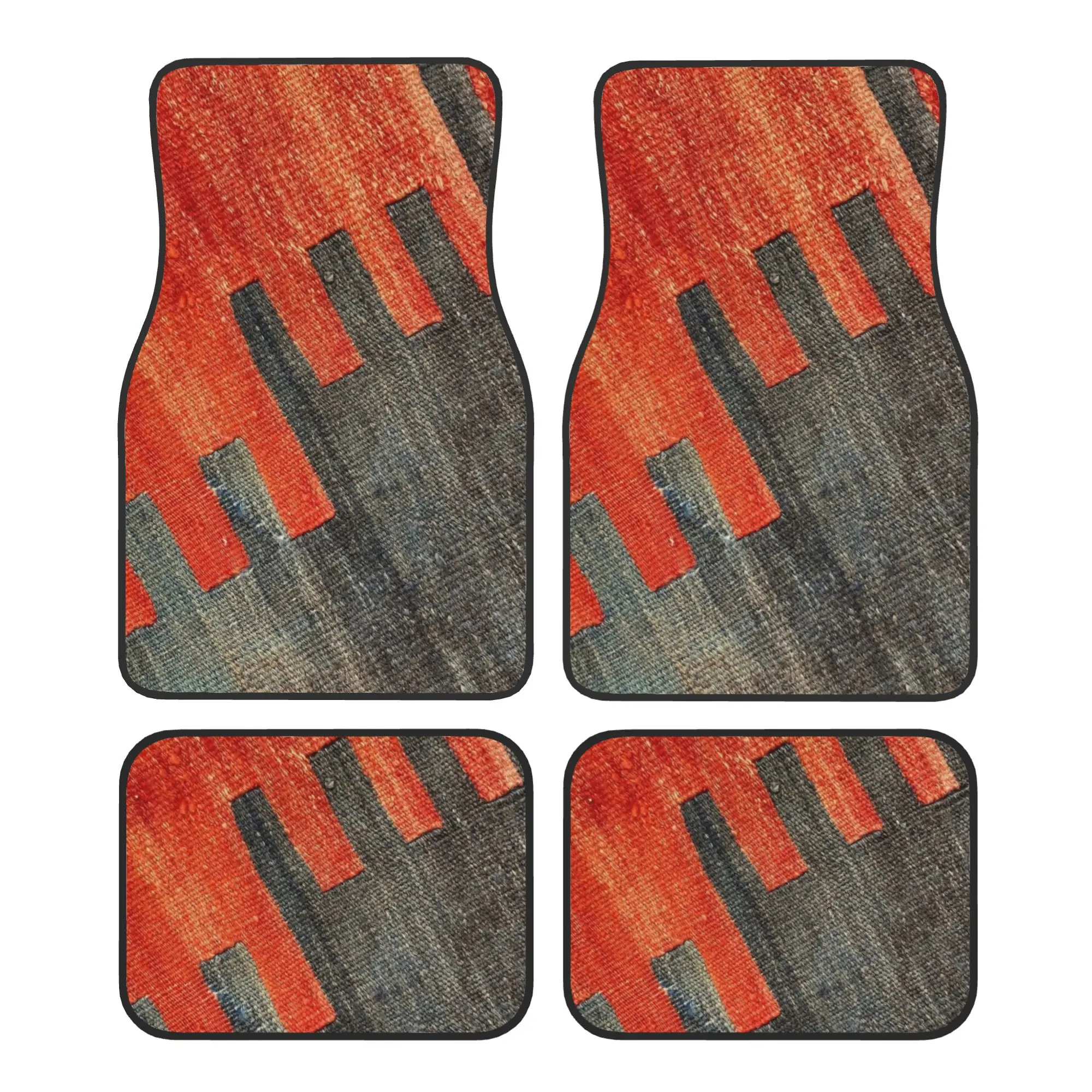 Crystal Velvet Car Floor Mats 4 Pcs Kilim Aztec Textile Turkish Persian Tribal Ethnic Universal Car Front Rear Carpets Foot Mats
Crystal Velvet Car Floor Mats 4 Pcs Kilim Aztec Textile Turkish Persian Tribal Ethnic Universal Car Front Rear Carpets Foot Mats