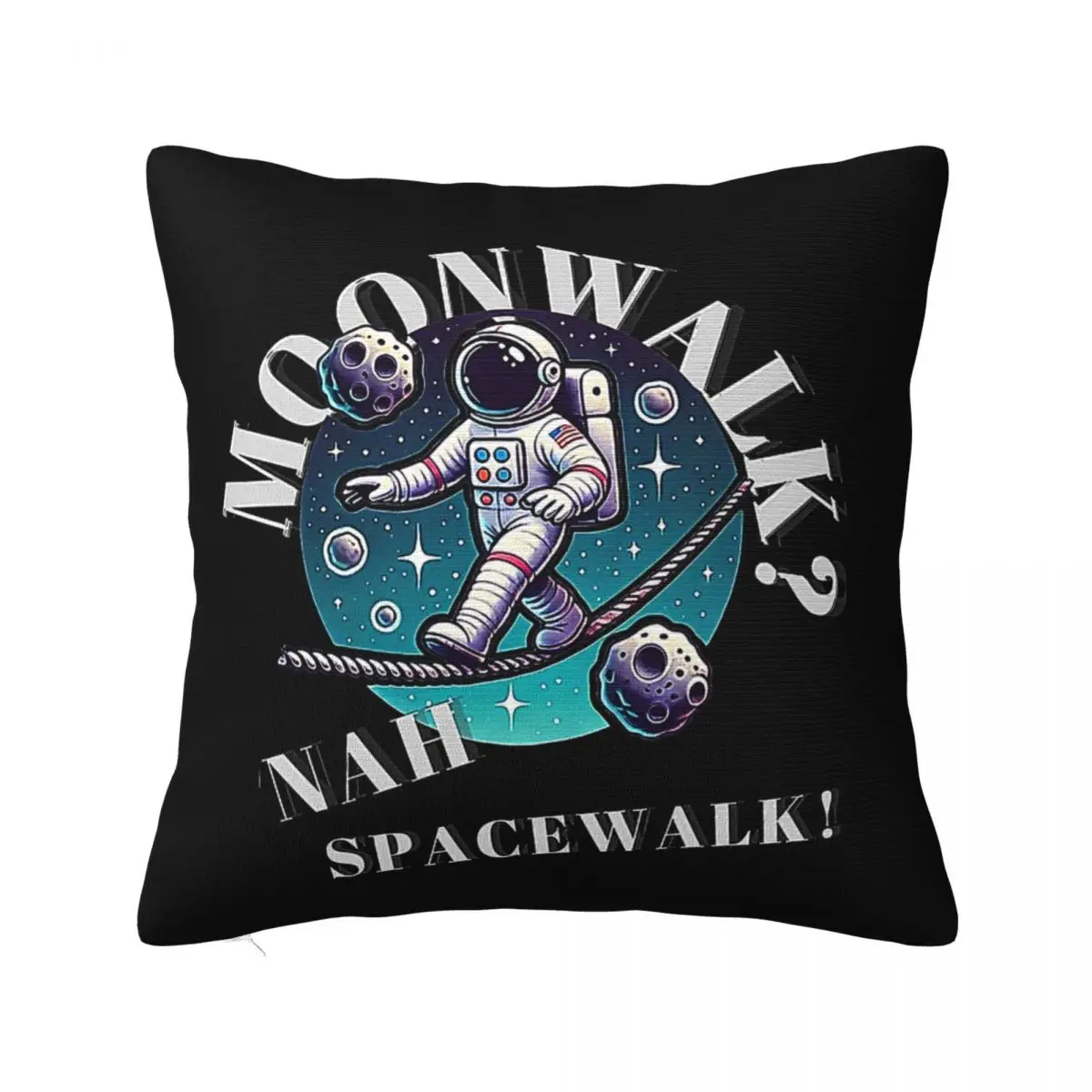 Astronaut Balancing On A Tightrope Square Pillow Square Pillow White Square pillow
Astronaut Balancing On A Tightrope Square Pillow Square Pillow White Square pillow