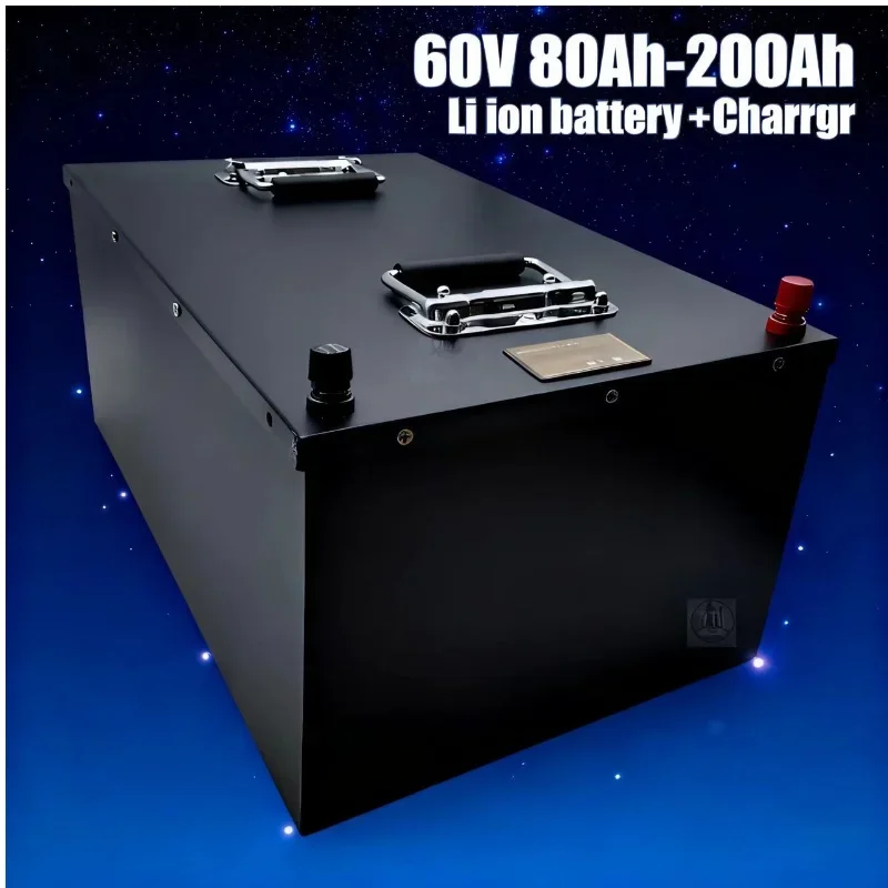 60V Li-ion Lithium Battery 80Ah-200Ah High Capacity with BMS Bluetooth 16S - 12000W Power for Off-Road Vehicles ATV UTV Scooter
60V Li-ion Lithium Battery 80Ah-200Ah High Capacity with BMS Bluetooth 16S - 12000W Power for Off-Road Vehicles ATV UTV Scooter