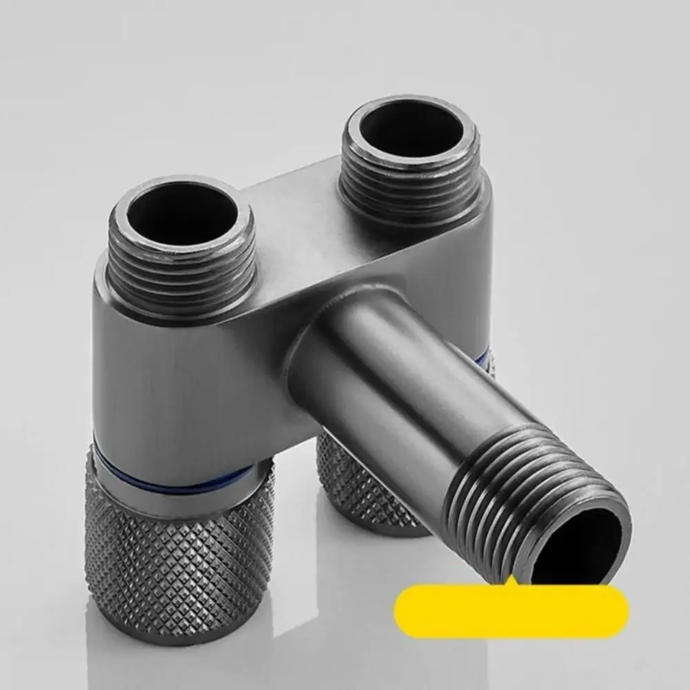 New Alloy Washing Machine Faucet 1 In Two Out Triangle Valve Toilet Triangle Valve G1/2 Kitchen Sink Faucet Basin
New Alloy Washing Machine Faucet 1 In Two Out Triangle Valve Toilet Triangle Valve G1/2 Kitchen Sink Faucet Basin