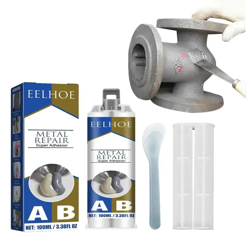 50/100ML Metal Filler Glue Liquid Multipurpose Metal Welding Repair Glue For Metal Bonding Casting
50/100ML Metal Filler Glue Liquid Multipurpose Metal Welding Repair Glue For Metal Bonding Casting