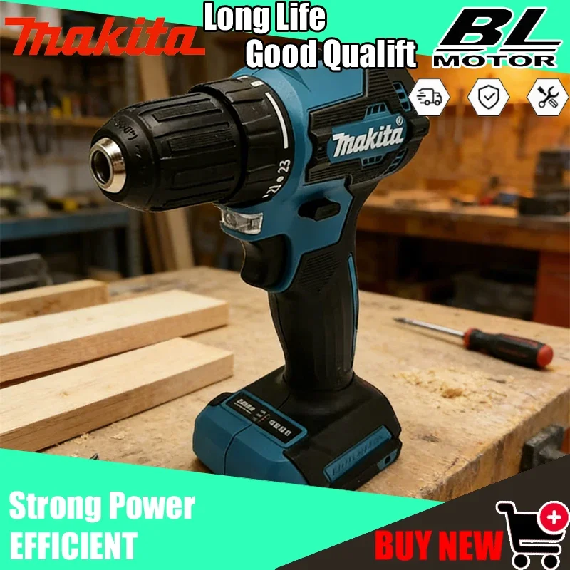 Makita DDF485 Compact Cordless Hammer Drill 18V Electric Tool Rechargeable Brushless Variable Speed for Drilling And Hammering
Makita DDF485 Compact Cordless Hammer Drill 18V Electric Tool Rechargeable Brushless Variable Speed for Drilling And Hammering