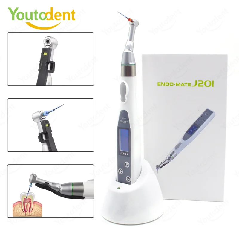 Dental Wireless Endo Motor 9 Modes Smart Root Canal Therapy with LED Lamp 16:1 Standard Contra Angle Endodontic Dentistry Tool
Dental Wireless Endo Motor 9 Modes Smart Root Canal Therapy with LED Lamp 16:1 Standard Contra Angle Endodontic Dentistry Tool