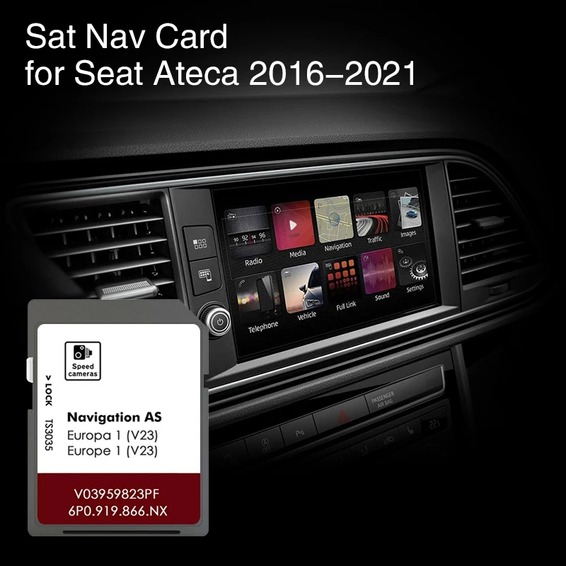 for Seat Ateca Navi System 2016-2021 Maps Cover Poland Norway Slovenia Serbia Navigation SD GPS 32GB Card
for Seat Ateca Navi System 2016-2021 Maps Cover Poland Norway Slovenia Serbia Navigation SD GPS 32GB Card