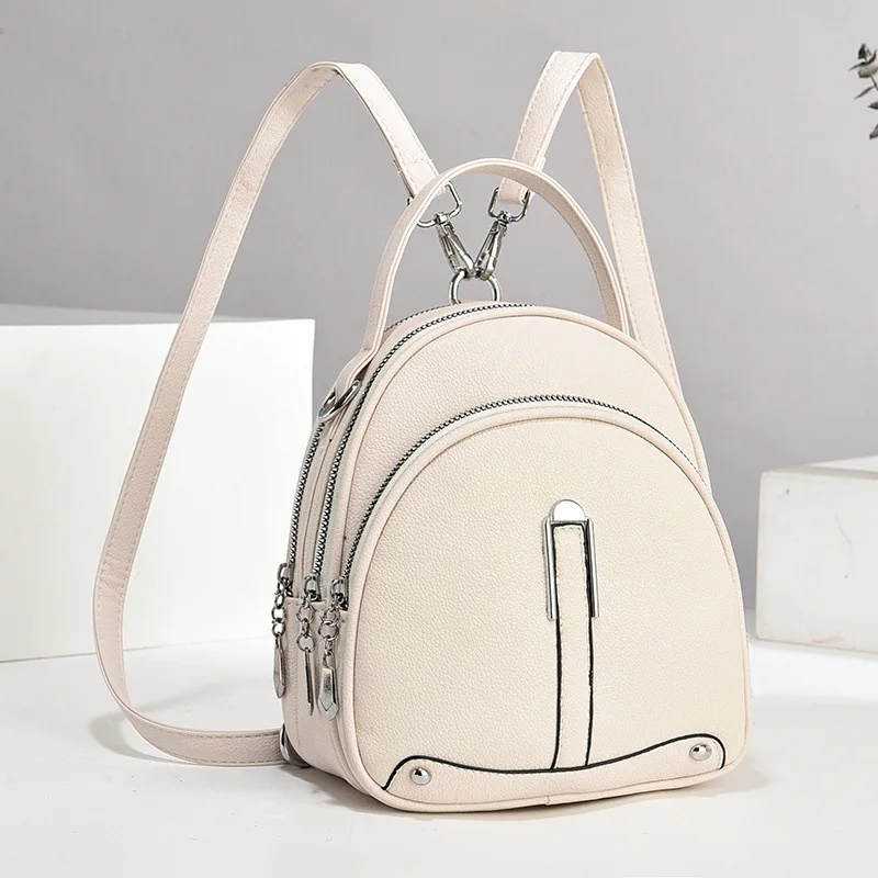 2025 Autumn Women's Convertible Backpack | PU Anti-Shock Crossbody Bag with Metal Zippers (5 Colors, Urban Minimalist Style)
2025 Autumn Women's Convertible Backpack | PU Anti-Shock Crossbody Bag with Metal Zippers (5 Colors, Urban Minimalist Style)