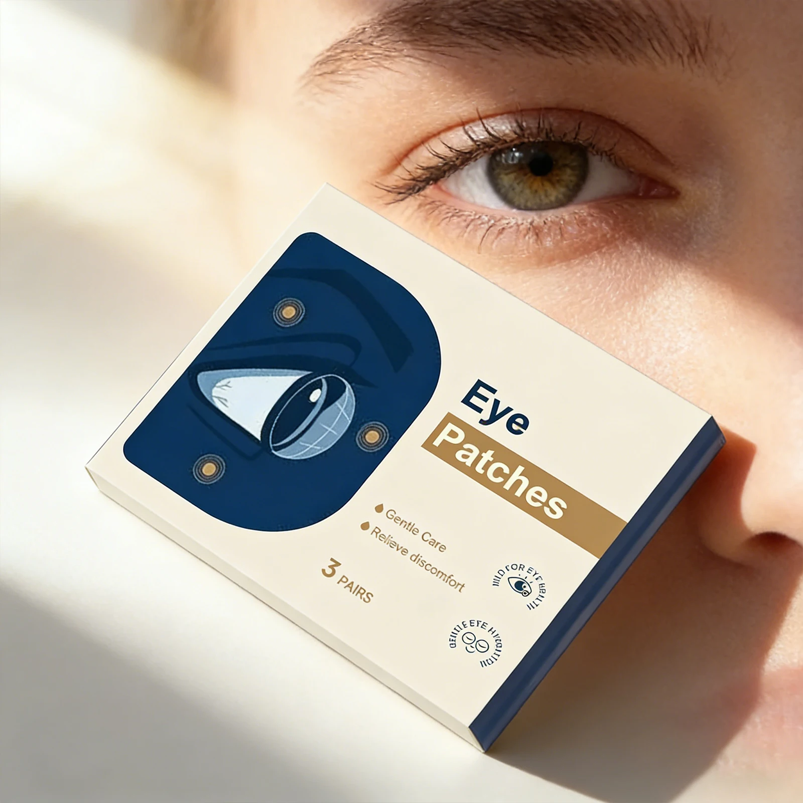 Cooling Eye Patch Moisturizing Eye Fatigue Relief Patch Eye Care Thin Breathable Disposable Non Woven Fabric Skin Friendly 6PCS
Cooling Eye Patch Moisturizing Eye Fatigue Relief Patch Eye Care Thin Breathable Disposable Non Woven Fabric Skin Friendly 6PCS