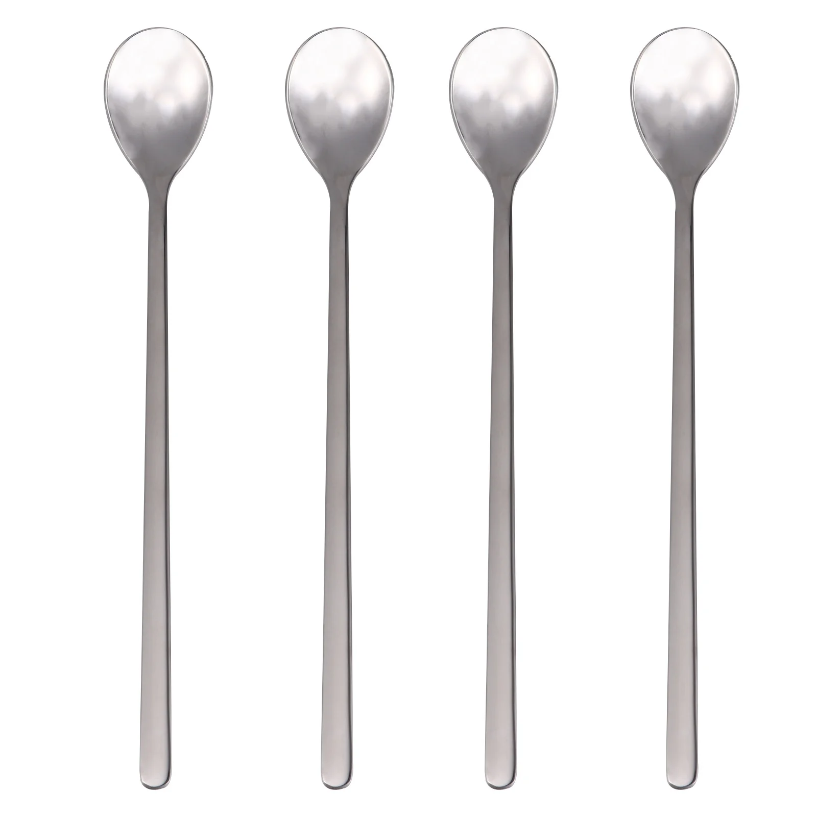4pcs Stainless Steel Coffee Spoon Long Handle Mirror Polished Smooth Edge Dishwasher Safe For Tea Ice Cream Dessert Stirring
4pcs Stainless Steel Coffee Spoon Long Handle Mirror Polished Smooth Edge Dishwasher Safe For Tea Ice Cream Dessert Stirring