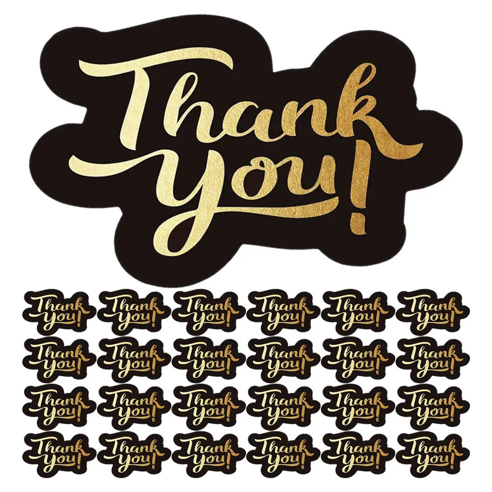 150Pcs Black Gold Thank You Cards Sleek Compact Size Retail Thank You Stationery for Boutique Stores Cafes Spas Customer Loyalty
150Pcs Black Gold Thank You Cards Sleek Compact Size Retail Thank You Stationery for Boutique Stores Cafes Spas Customer Loyalty
