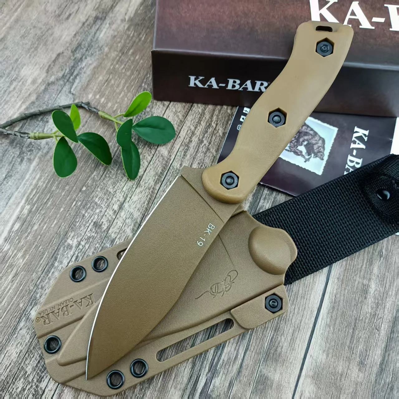 BK19 Outdoor Wilderness Adventure Fixed Blade KnifeCutting Meat Tools for Camping Picnic Nylon Fiber Handle Jungle Exploration
BK19 Outdoor Wilderness Adventure Fixed Blade KnifeCutting Meat Tools for Camping Picnic Nylon Fiber Handle Jungle Exploration