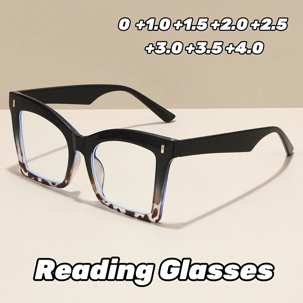Personalized and Fashionable Anti Blue Light Reading Glasses for Men and Women Butterfly Frame Color Blocking Presbyopia Glasses
Personalized and Fashionable Anti Blue Light Reading Glasses for Men and Women Butterfly Frame Color Blocking Presbyopia Glasses