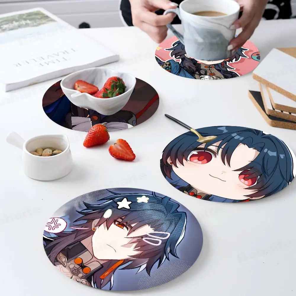 Honkai Star Rail Character Blade Themed Wooden Coaster Non-Slip Heat-Resistant Fun Dining Table Decoration Cafe Restaurant Gifts
Honkai Star Rail Character Blade Themed Wooden Coaster Non-Slip Heat-Resistant Fun Dining Table Decoration Cafe Restaurant Gifts
