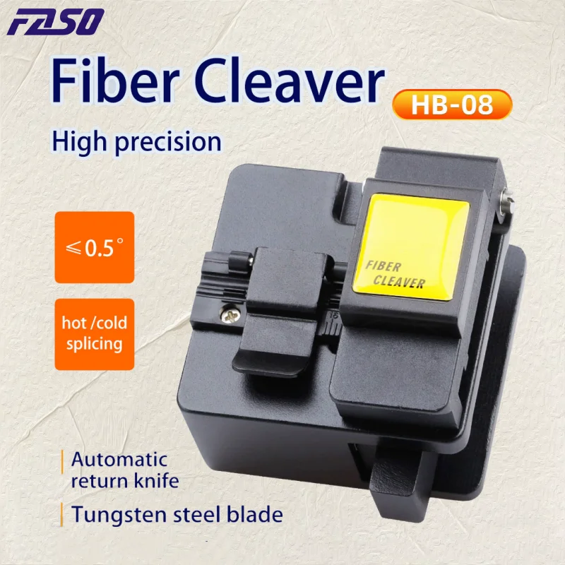 Нож для резки кабеля FTTH Fiber cleaver HB-08, FTTT, волоконно-оптический нож, инструменты, резак, высокоточный резак, 16-точечное лезвие
Нож для резки кабеля FTTH Fiber cleaver HB-08, FTTT, волоконно-оптический нож, инструменты, резак, высокоточный резак, 16-точечное лезвие