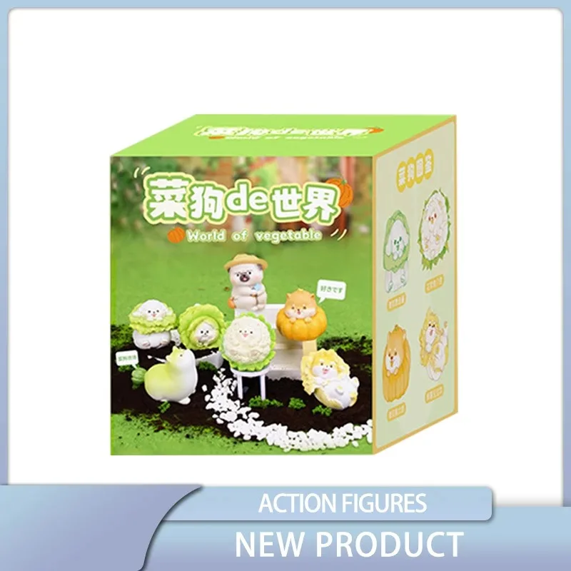 Vegetables Dog Blind Box Kawaii Originality Trendy Play Doll Desktop Ornament Holiday Gifts Action Figure Model Toys
Vegetables Dog Blind Box Kawaii Originality Trendy Play Doll Desktop Ornament Holiday Gifts Action Figure Model Toys