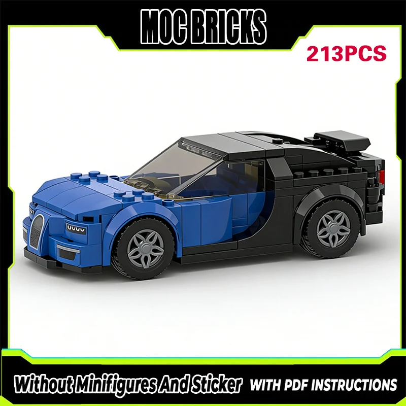 Speed Racing Car Model MOC Building Bricks Mid-Engine Supercar Modular Technology Gifts Holiday Assemble Children Toys Suit
Speed Racing Car Model MOC Building Bricks Mid-Engine Supercar Modular Technology Gifts Holiday Assemble Children Toys Suit