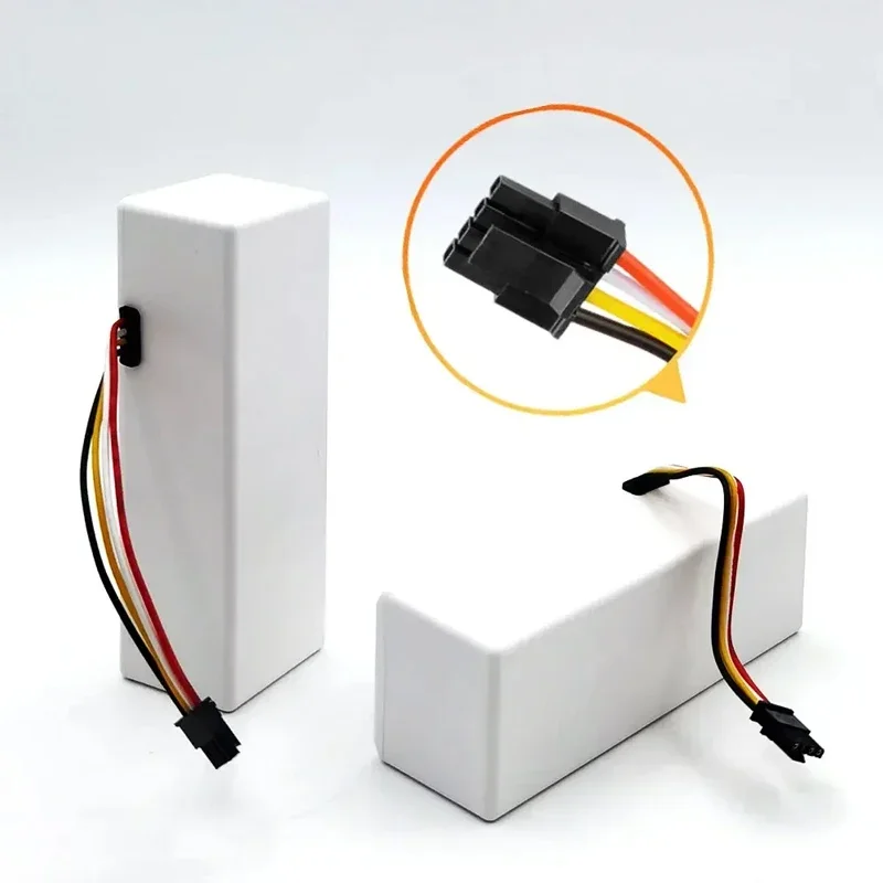 14.4V 12800mAh P1904-4S1P-MM Li ion Battery For Xiaomi Mijia 1C STYTJ01ZHM Robot Vacuum Mop Cleaner Accessories Parts
14.4V 12800mAh P1904-4S1P-MM Li ion Battery For Xiaomi Mijia 1C STYTJ01ZHM Robot Vacuum Mop Cleaner Accessories Parts