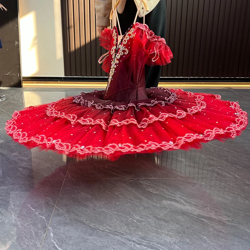 BT01404 Professional Custom Size Custom Color Kids Girls Women Adult Red Ballet Tutu Costumes
BT01404 Professional Custom Size Custom Color Kids Girls Women Adult Red Ballet Tutu Costumes