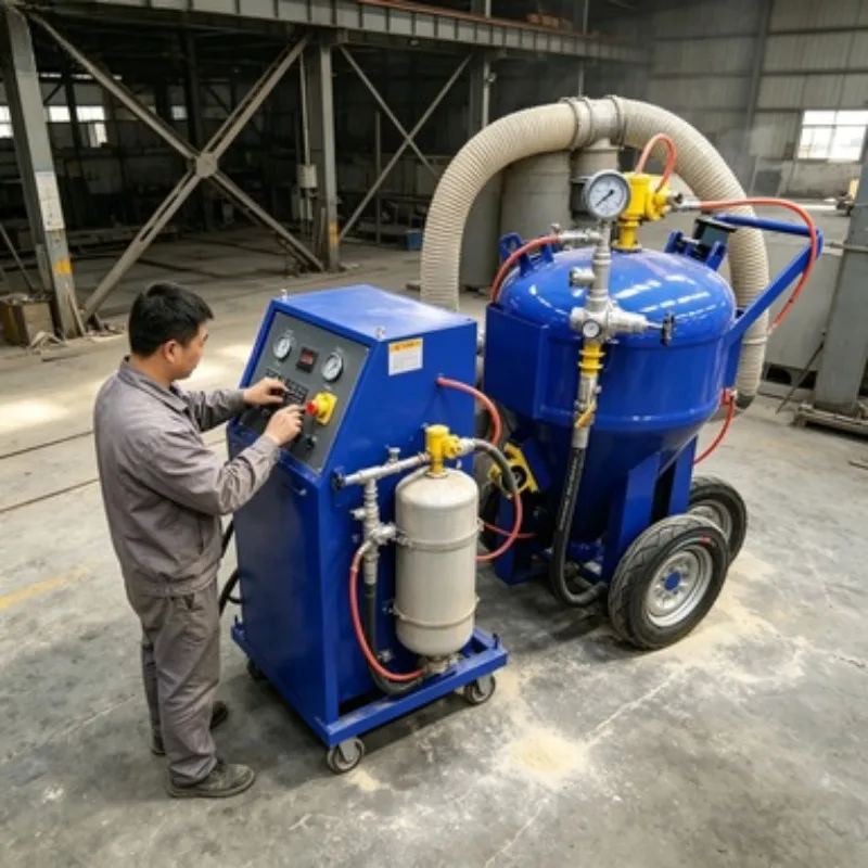 Vapor Blasting Machine Dustless Wet Type Sand Blaster Cabinet for Surface Treatment Sandblasting Machine for Metal Surface
Vapor Blasting Machine Dustless Wet Type Sand Blaster Cabinet for Surface Treatment Sandblasting Machine for Metal Surface
