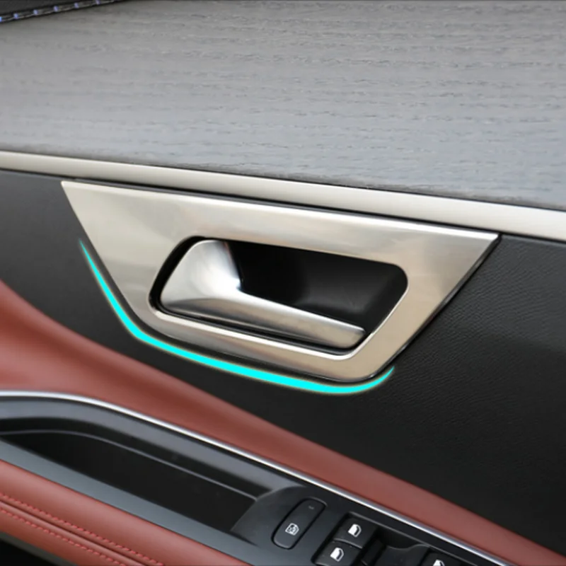 BJMYCYY Car Styling Stainless Steel Inner Door Handle Bowl Cover Trim Interior Decoration Fit For 2017 Peugeot 3008 Accessories
BJMYCYY Car Styling Stainless Steel Inner Door Handle Bowl Cover Trim Interior Decoration Fit For 2017 Peugeot 3008 Accessories
