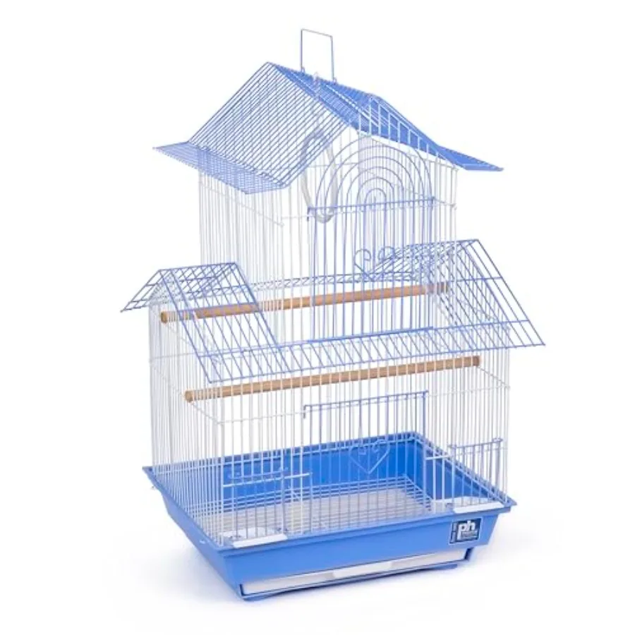 Prevue Hendryx SP1720-2 Shanghai Parakeet Cage Blue and White
Prevue Hendryx SP1720-2 Shanghai Parakeet Cage Blue and White