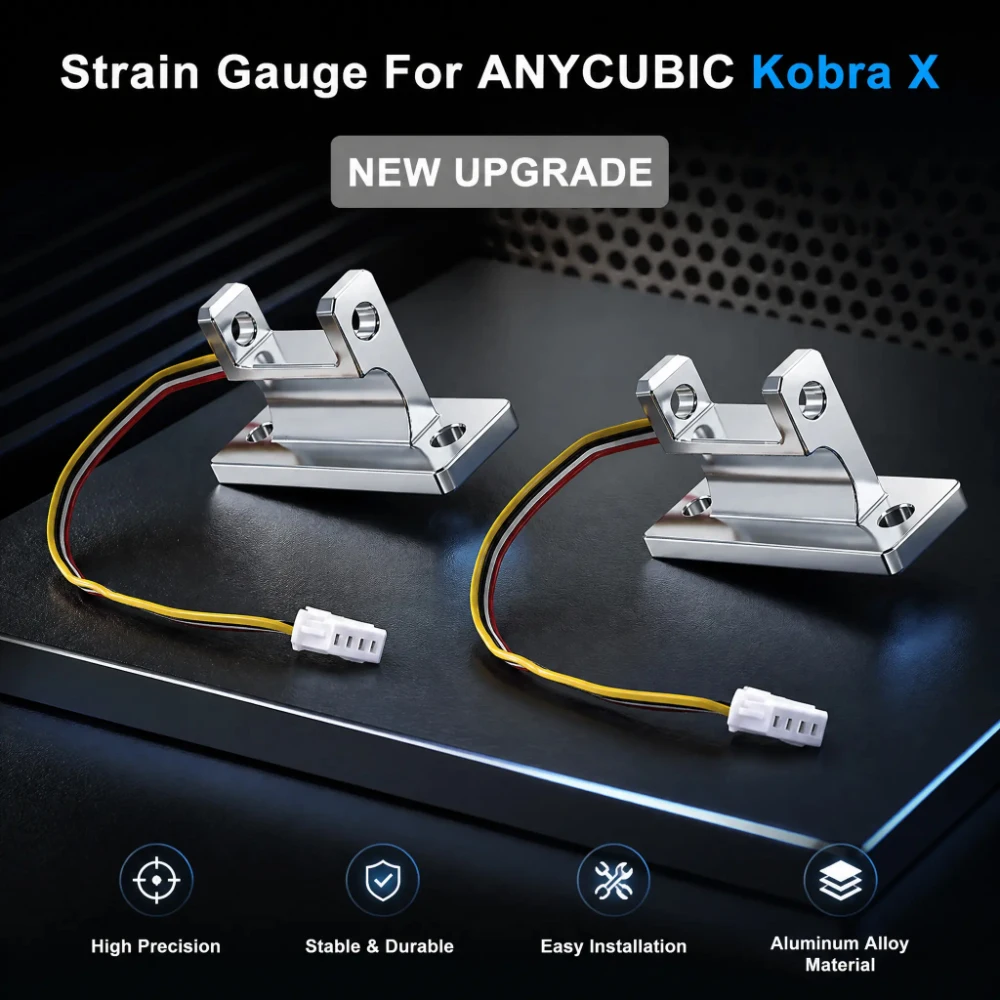 Strain Gauge For Kobra X Assembly Sensor Anycubic Kobra X Strain Gauge Print Head Replacement for KX 3D Printer acessories
Strain Gauge For Kobra X Assembly Sensor Anycubic Kobra X Strain Gauge Print Head Replacement for KX 3D Printer acessories