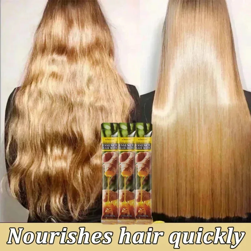 Ginger Hair Mask Magical 5 Second Repair Damage Frizzy Soft Smooth Shiny Hair Deep Moisturize Repair Anti Hair Loss Conditioner
Ginger Hair Mask Magical 5 Second Repair Damage Frizzy Soft Smooth Shiny Hair Deep Moisturize Repair Anti Hair Loss Conditioner