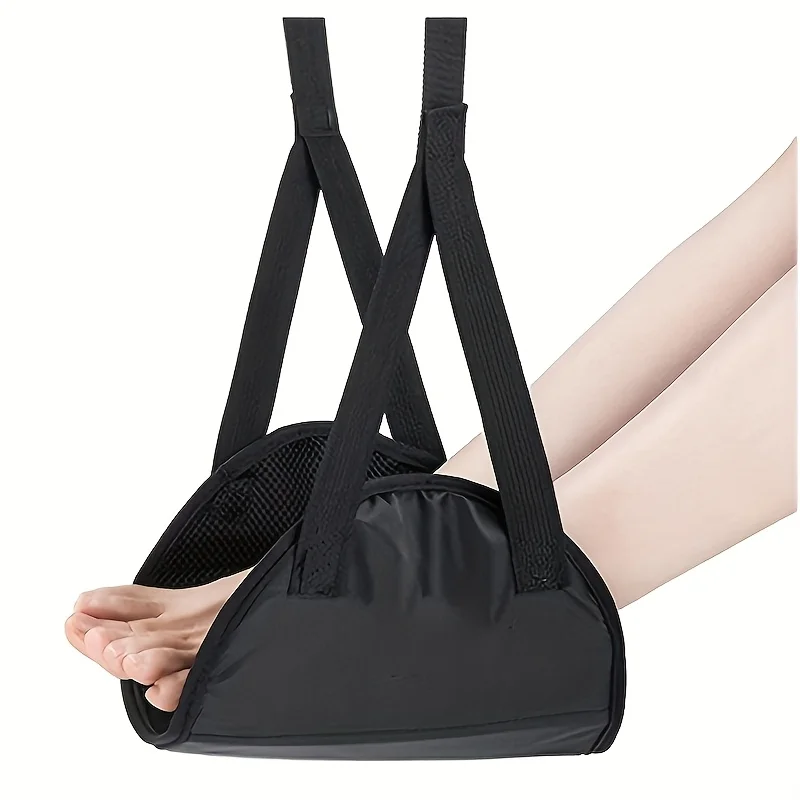 Portable Airplane Footrest Cushion, Extended Adjustable Straps, Travel Leisure Hammock-Style Leg Support, Suitable for Airplane
Portable Airplane Footrest Cushion, Extended Adjustable Straps, Travel Leisure Hammock-Style Leg Support, Suitable for Airplane