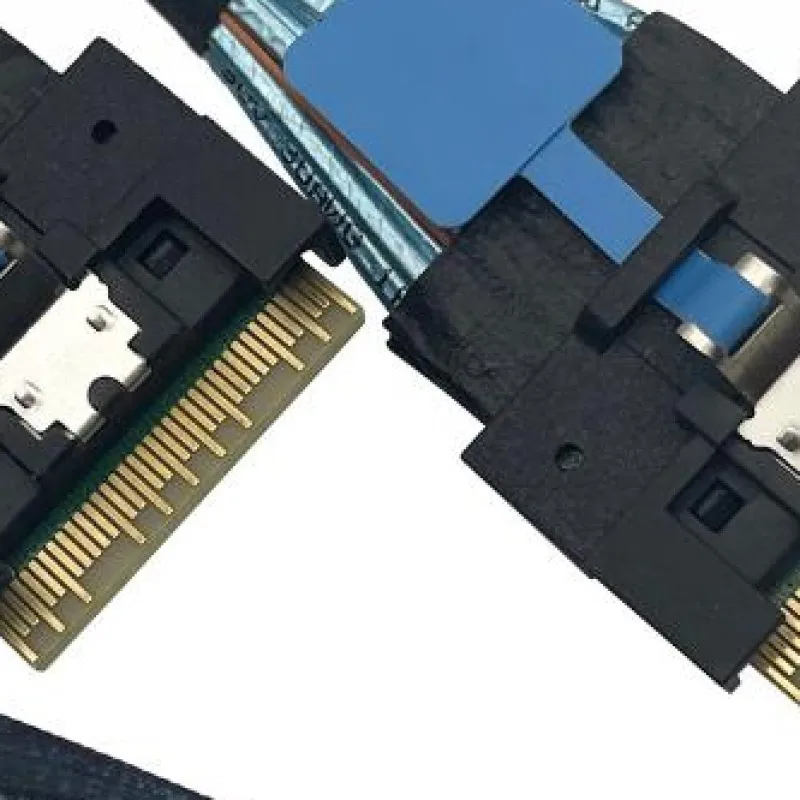 SFF-8654 8i PCIe Split Adapter 24Gb/s Transfer Heat Dissipation Design Anti-Interference SAS Cable for Multi-Device Connection
SFF-8654 8i PCIe Split Adapter 24Gb/s Transfer Heat Dissipation Design Anti-Interference SAS Cable for Multi-Device Connection