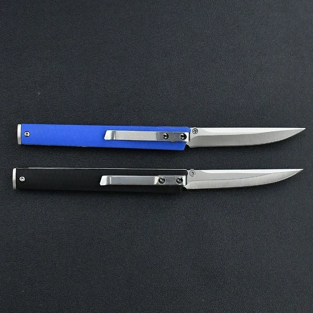 7096 Portable Outdoor Knife 8CR17Mov Blade New Style Folding Pocket Knife Lightweight Durable EDC Knives Fishing Knives
7096 Portable Outdoor Knife 8CR17Mov Blade New Style Folding Pocket Knife Lightweight Durable EDC Knives Fishing Knives