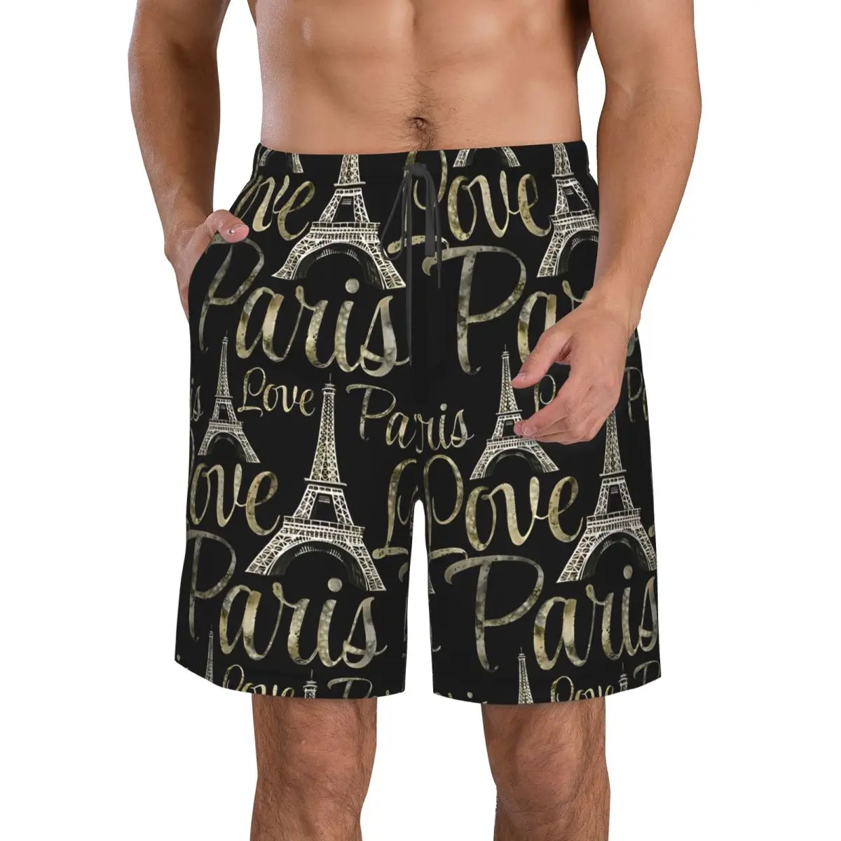 Пляжные шорты I Love Paris для мужчин, модные крутые летние шорты, свободные плавки
Пляжные шорты I Love Paris для мужчин, модные крутые летние шорты, свободные плавки