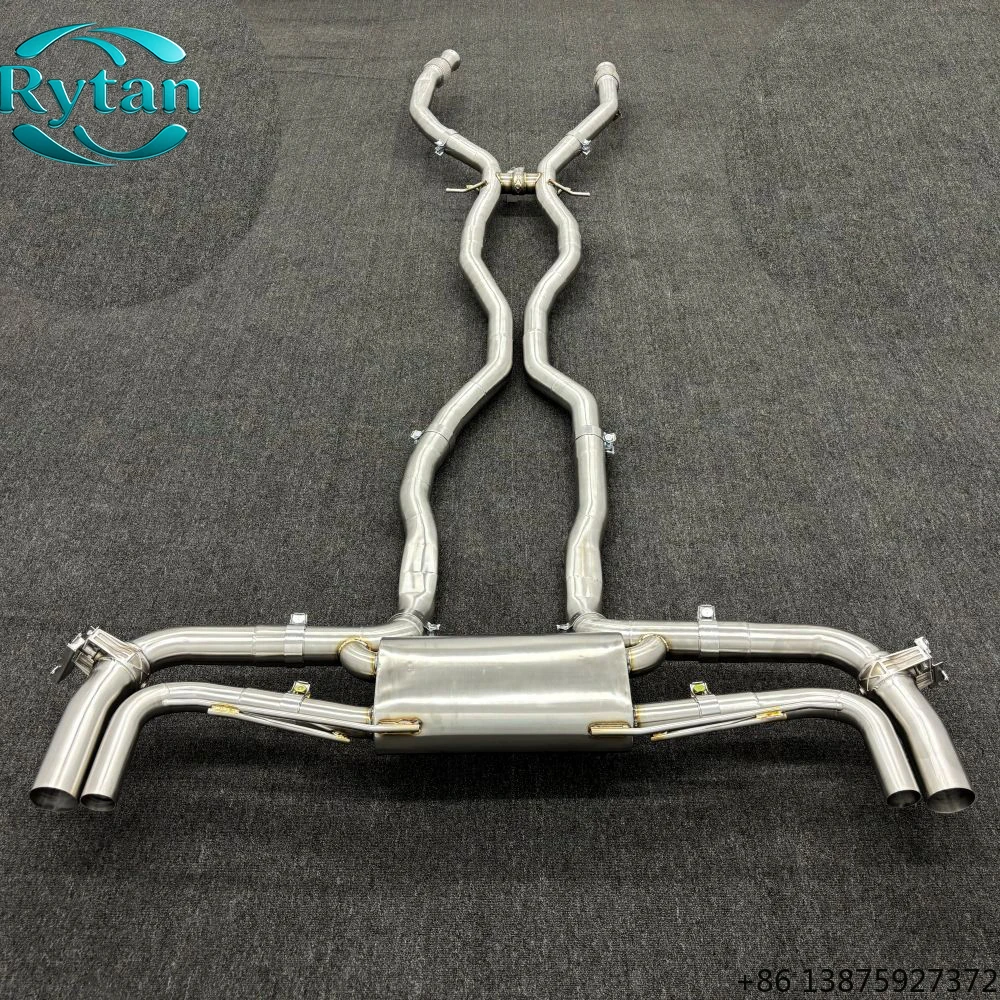 Rytan Valved 304 Stainless Steel Valvetronic Exhaust Pipe System Catback for 2021 2024 GLE63 S 4.0T W167
Rytan Valved 304 Stainless Steel Valvetronic Exhaust Pipe System Catback for 2021 2024 GLE63 S 4.0T W167