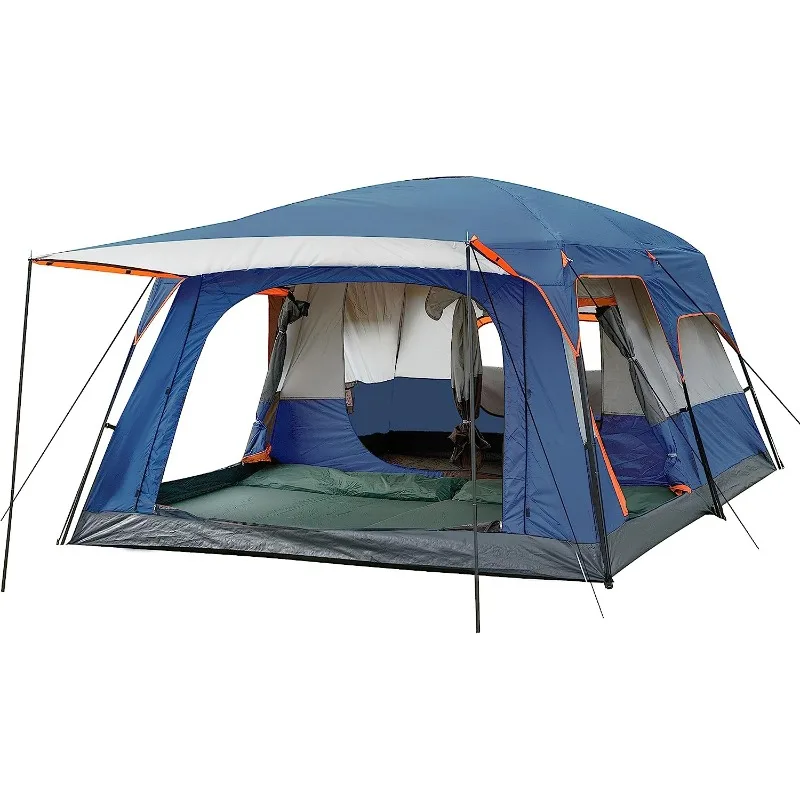4/6/8/10 people waterproof large family outdoor camping tent, camping hut tent, party outdoor camping tent
4/6/8/10 people waterproof large family outdoor camping tent, camping hut tent, party outdoor camping tent