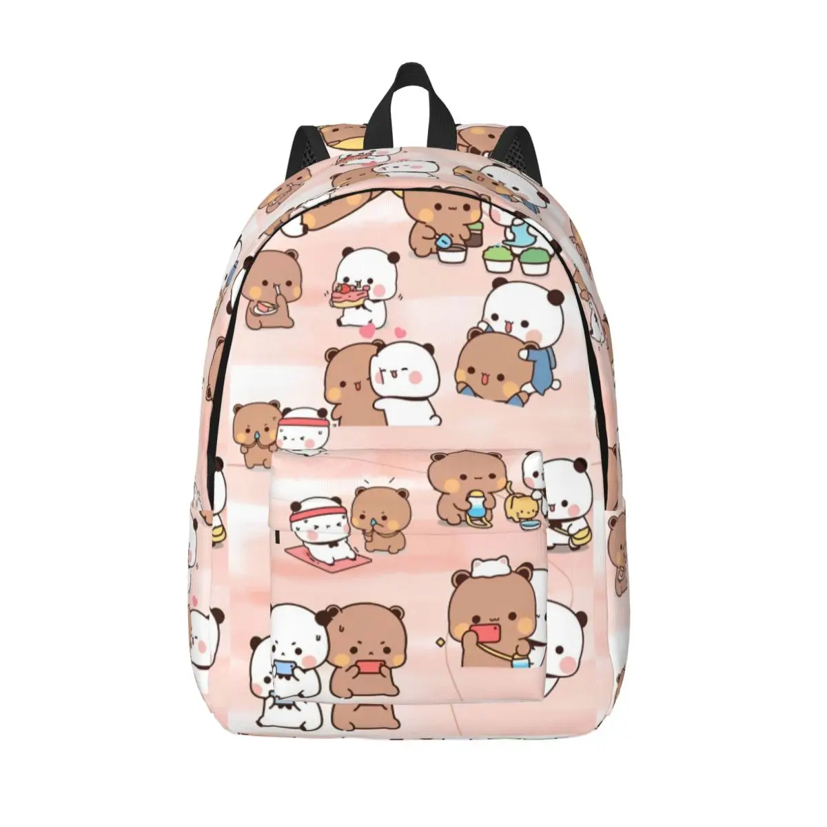 Bubu Dudu Panda Bears, повседневный рюкзак с героями мультфильмов, спортивная студенческая рабочая коллекция, милый рюкзак для мужчин и женщин, холщовые сумки для ноутбука
Bubu Dudu Panda Bears, повседневный рюкзак с героями мультфильмов, спортивная студенческая рабочая коллекция, милый рюкзак для мужчин и женщин, холщовые сумки для ноутбука